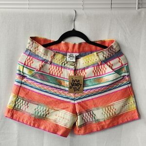 Ivy Jane Vibrant Striped Women's Shorts